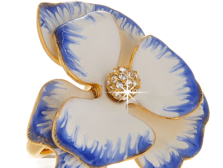 KENNETH JAY LANE Pansy Flower Ring Online Hot Sale