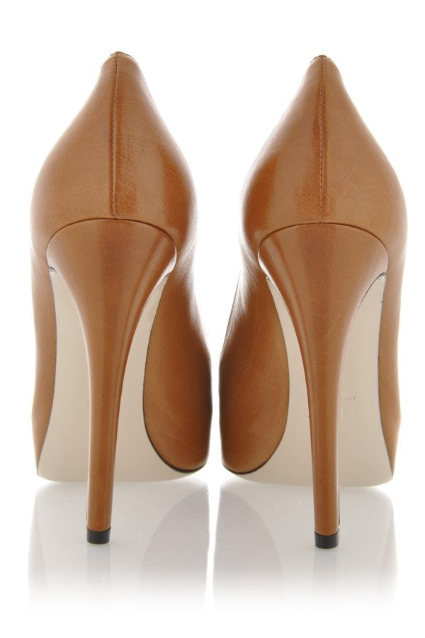 Dolce & Gabbana CARAMELLO Decollette Bufalo Leather Pumps Sale