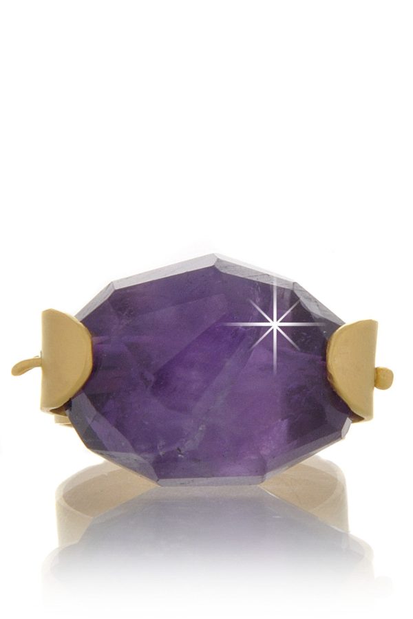 BY THE STONES AMETHYST Gold Ring Online Sale