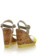 RASCAL HEDDIE Neon Yellow Wedges Online Sale