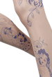 BEBAROQUE VENUS Nude Blue Tights Online now