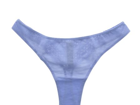 ESSENSE Purple Lace Thong on Sale