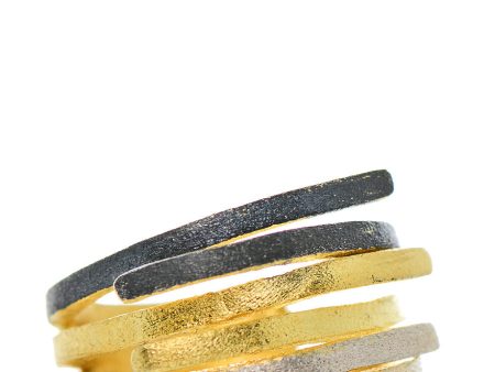 CRESTINA Gold Silver Ring on Sale