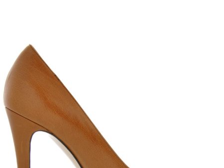 Dolce & Gabbana CARAMELLO Decollette Bufalo Leather Pumps Sale