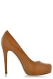 Dolce & Gabbana CARAMELLO Decollette Bufalo Leather Pumps Sale