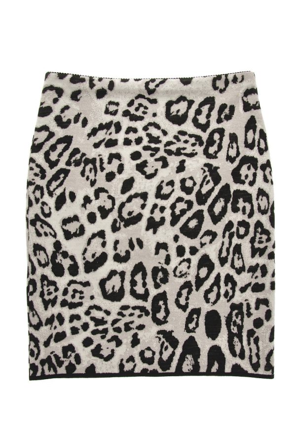 AZALEA Leopard Print Skirt Discount