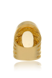 ISHARYA MOONSTONE Gold Cocktail Ring Supply