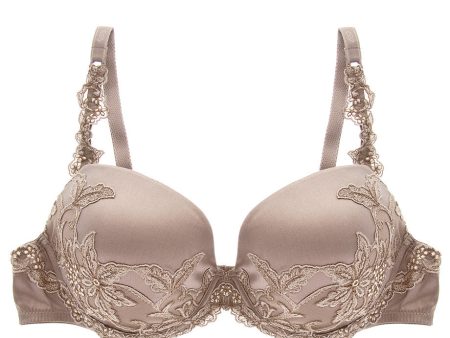 COTTON CLUB LILY Silk Floral Bra Online