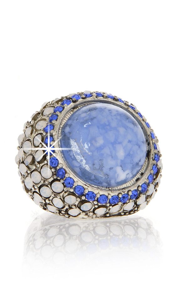 ANDREA MADER APHRODITE Ocean Blue Ring Cheap