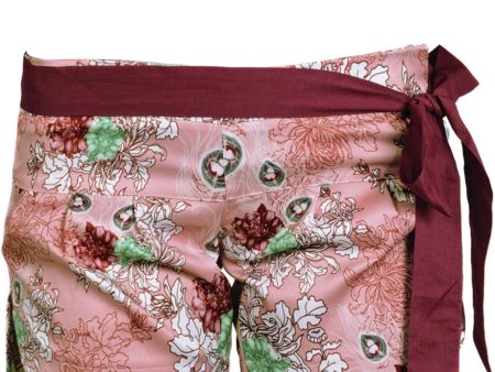 OBILATU Pink Floral Shorts Online