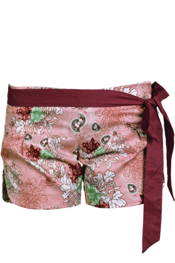 OBILATU Pink Floral Shorts Online