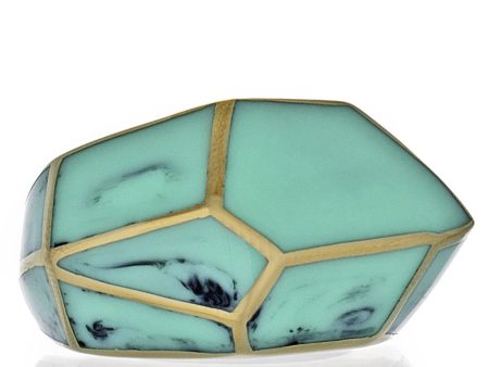 ISHARYA LOUVRE Turquoise Resin Ring Cheap