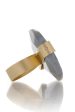 BY THE STONES PEBBLES Gray Botswana Ring Discount