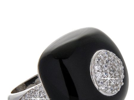 BABETTE WASSERMAN NOUGAT COBALT Onyx Ring For Sale