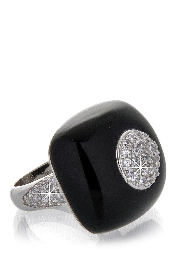 BABETTE WASSERMAN NOUGAT COBALT Onyx Ring For Sale