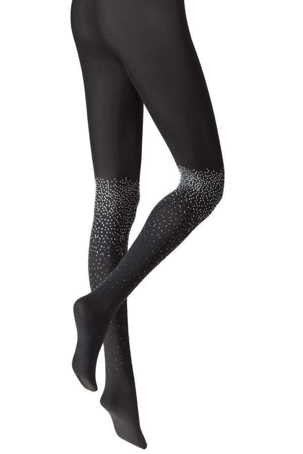 BEBAROQUE SASKIA Black Crystal Tights Online Hot Sale