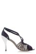 CECCONELLO TERESA Metallic Petrol Holographic Sandals Online