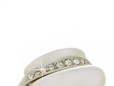 KENNETH JAY LANE MASELINA Crystal Pearl Ring Online