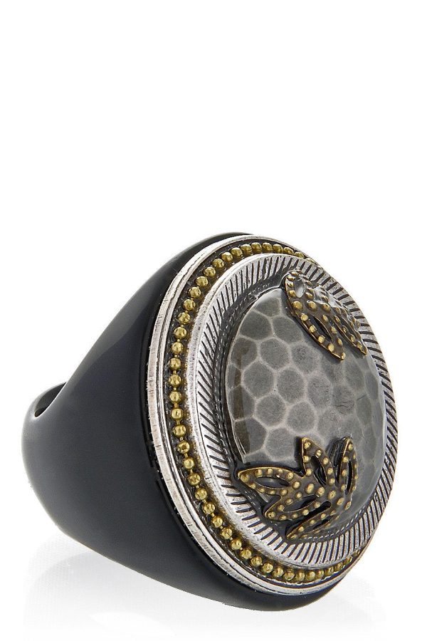 BEEHIVE Hammered Dome Cocktail Ring Online Hot Sale