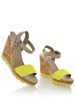 RASCAL HEDDIE Neon Yellow Wedges Online Sale