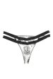 AMORE White Satin Thong For Cheap