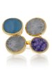 ISHARYA DRUZY Amethyst Agate Cocktail Ring Discount