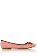 DEUX COULEUR Pink Patent Ballerinas Cheap