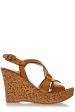 CUOIO Leather Wedges Fashion