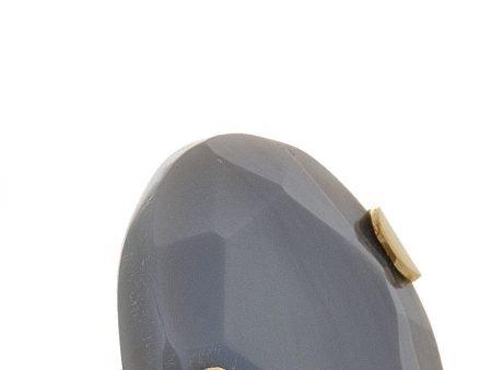 BY THE STONES PEBBLES Gray Botswana Ring Discount