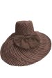 Ainsley Brown Wide Handmade Madagascar Hat Fashion