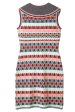 Bronte Retro Sleeveless Knit Dress For Cheap