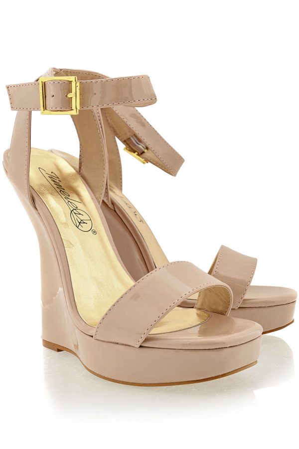 ANDREA Nude Patent Platforms Online Sale