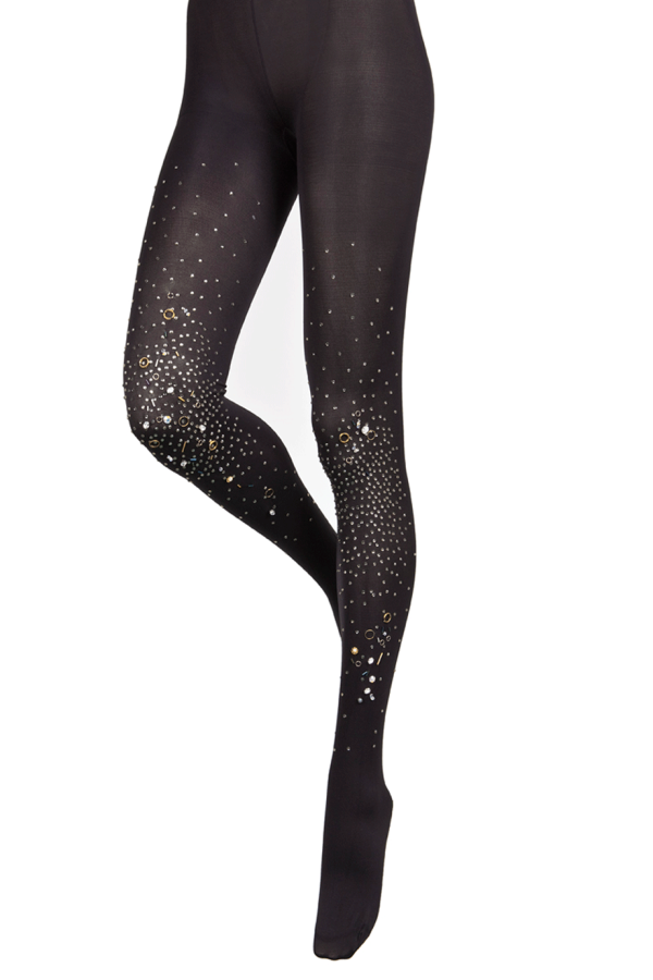 BEBAROQUE PETRA LUX Black Tights Supply