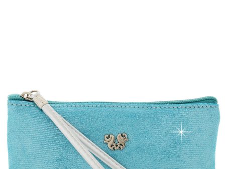 FERCHI BRENDA Sky Blue Wristlet Fashion