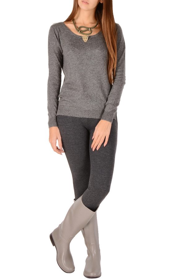 JAJA Grey Jersey Leggings Cheap