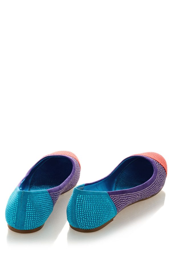 BLINK AUGUSTA Multi Color Studded Ballerinas For Sale