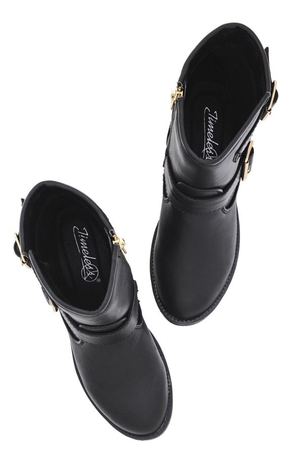 ANDRIE Black Ankle Boots Online