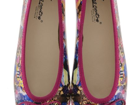 ANTONELLA BOTTONI Printed Ballerinas Discount