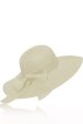 Arleen Straw Hat with Ribbon For Discount