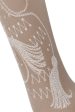 BEBAROQUE TAFFEY Printed Nude Tights For Discount