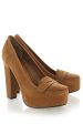 IRLANDA Camel Leather Pumps Online