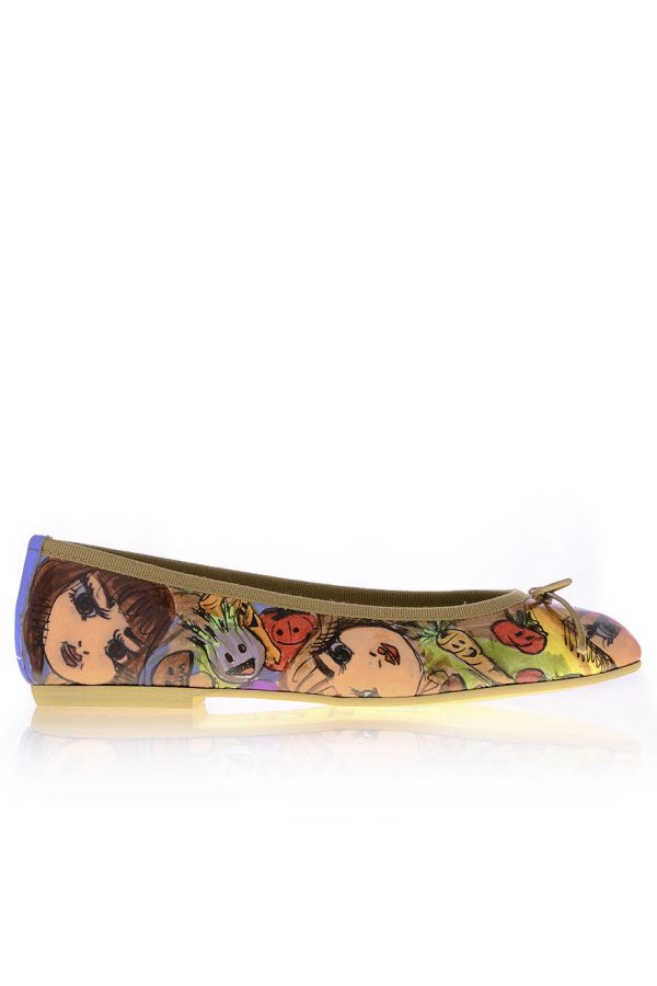 ANTONELLA RAGAZZINA Multicolor Ballerinas on Sale