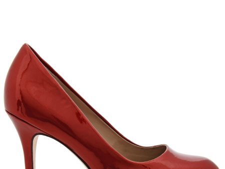 ALDITH Pearl Campari Red Patent Leather Pumps Online now