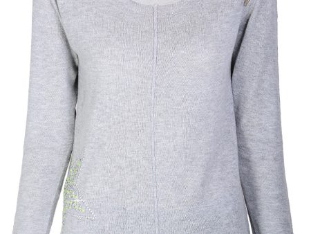 STARLY Grey Sweater Sale