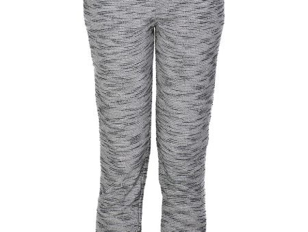 BELCA Black Grey Textured Joggers Fashion