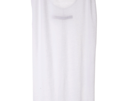 ENZA COSTA TISSUE White Jersey Tunic Tank Fashion