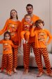 Orange Halloween Family Matching Pajama Set Sale