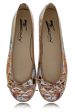 ANTONELLA KLIMT Beige Printed Ballerinas For Discount