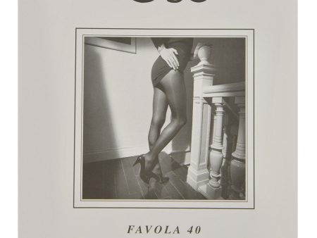 OSÉ Favola 40 Opaque Orange Tights (Arancio) Online Hot Sale