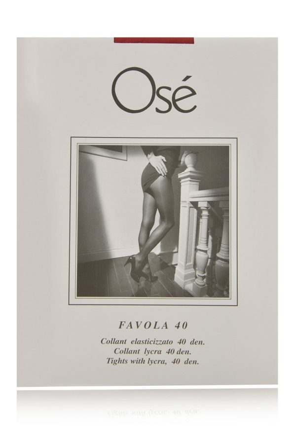 OSÉ Favola 40 Opaque Orange Tights (Arancio) Online Hot Sale